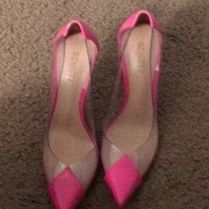 Pink heels